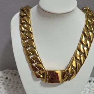 Chunky Gold Chain Necklace
